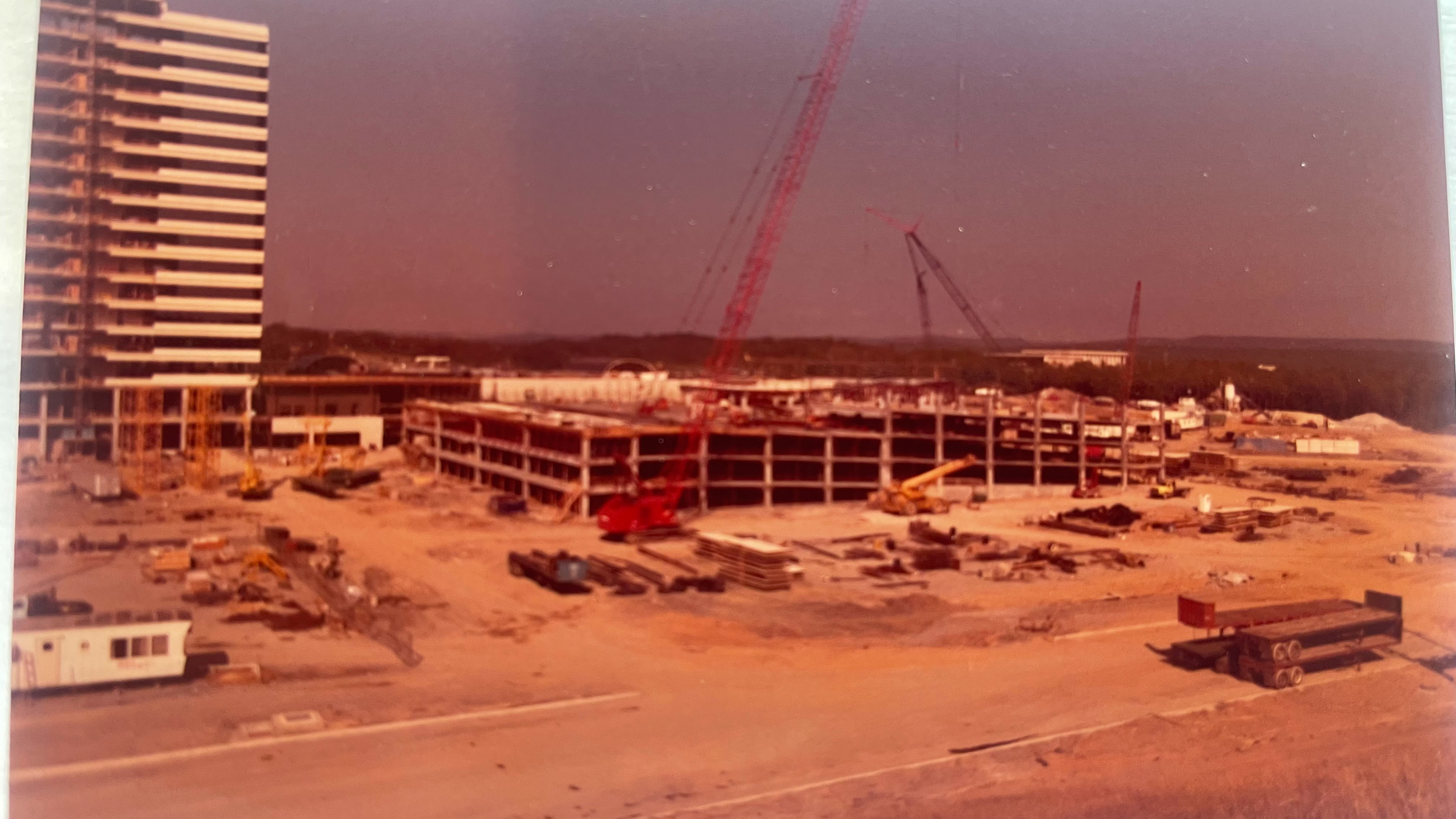 Harbert Construction Jobsite 1985
