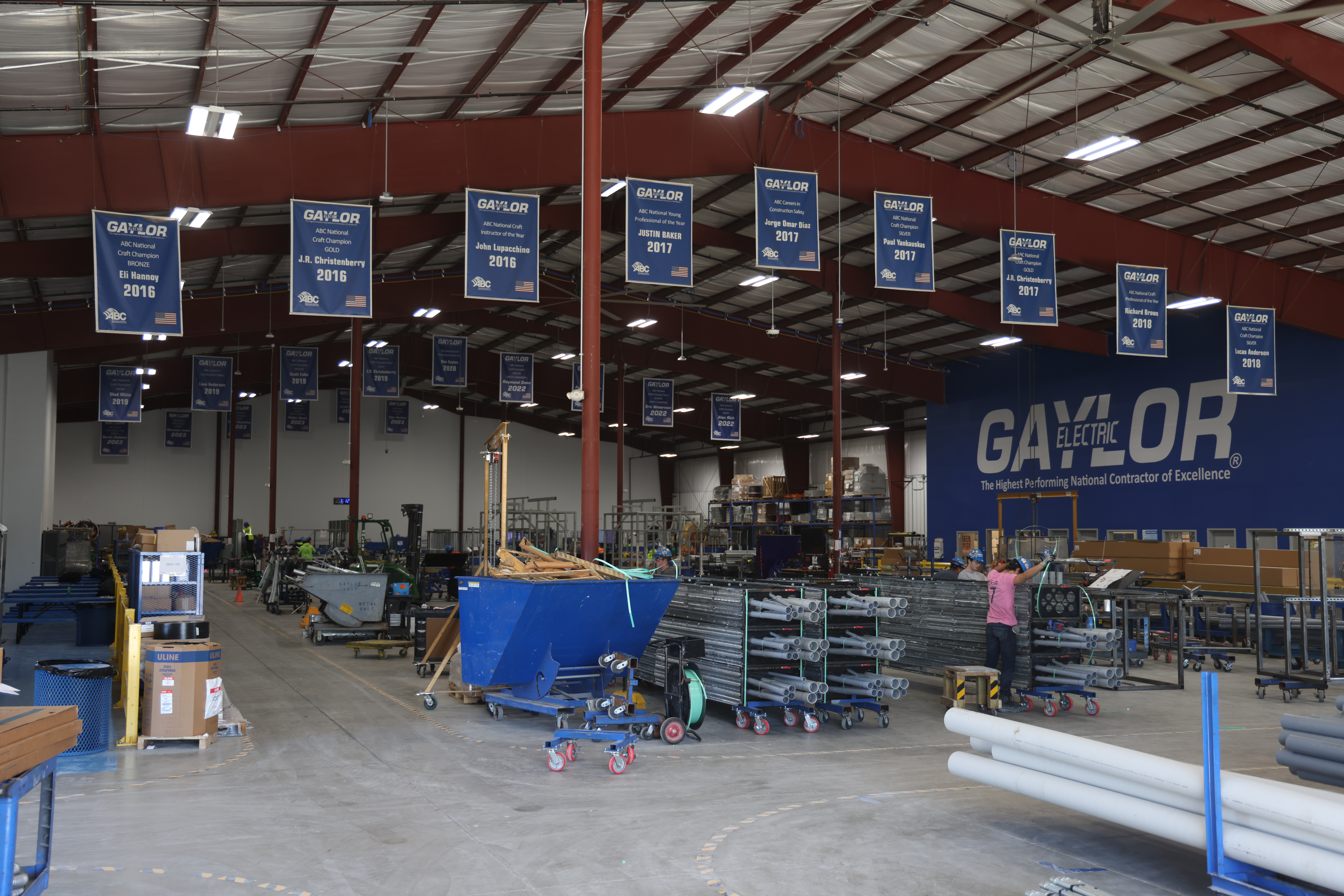 gaylor award winner banners