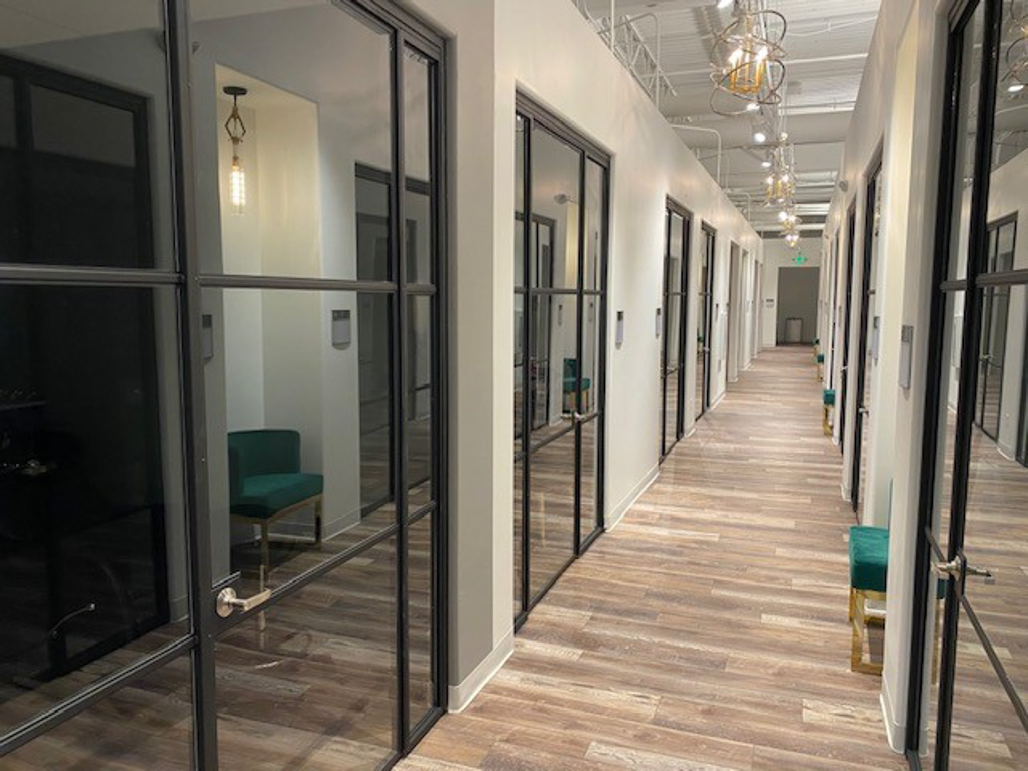 finished spectra salon suites hall
