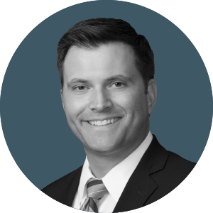 a headshot of Matthew Moore from Peckar & Abramson